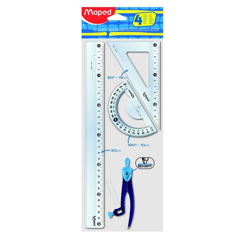 MAPED 899218 4 LÜ PERGELLİ ÇİZİM TAKIMI