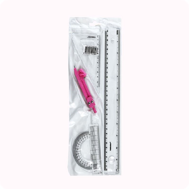 YILDIZLAR ÇİZİM TAKIMI PERGELLİ 30 CM. KOD.019