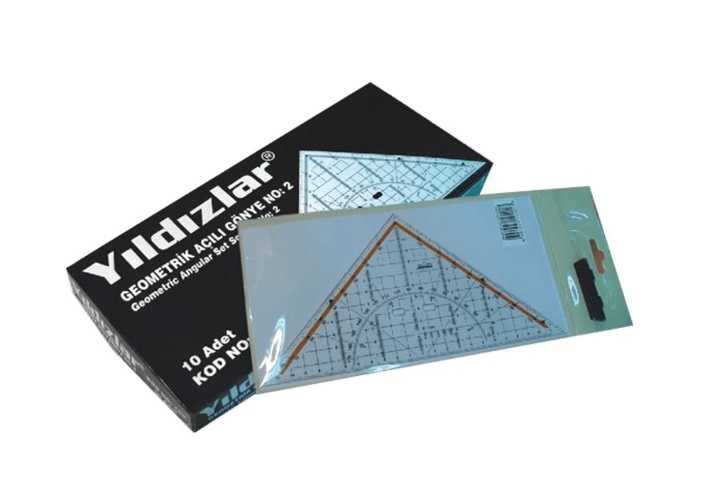 YILDIZLAR GEOMETRİK AÇILI GÖNYE NO:2 KOD.104