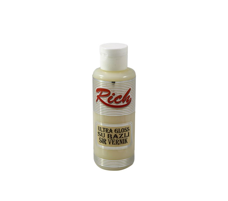 RICH 11003 ULTRA GLOSS SU BAZLI SIR VERNİK 120 CC 04624