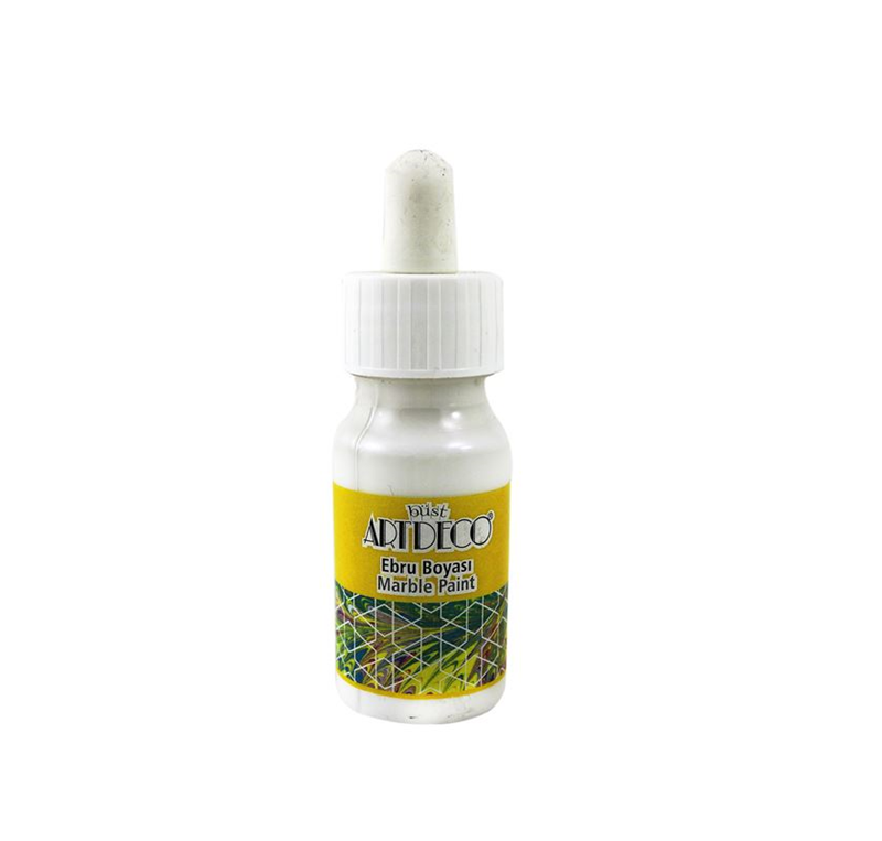 ARTDECO EBRU BOYASI 30ml BEYAZ 016B-19