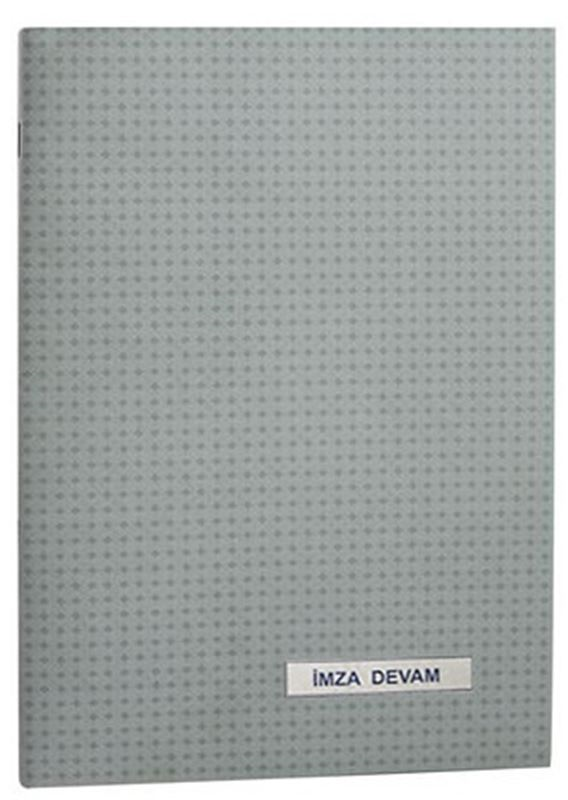 DİLMAN İMZA DEVAM DEFTERİ KARTON KAPAK 40 YP.