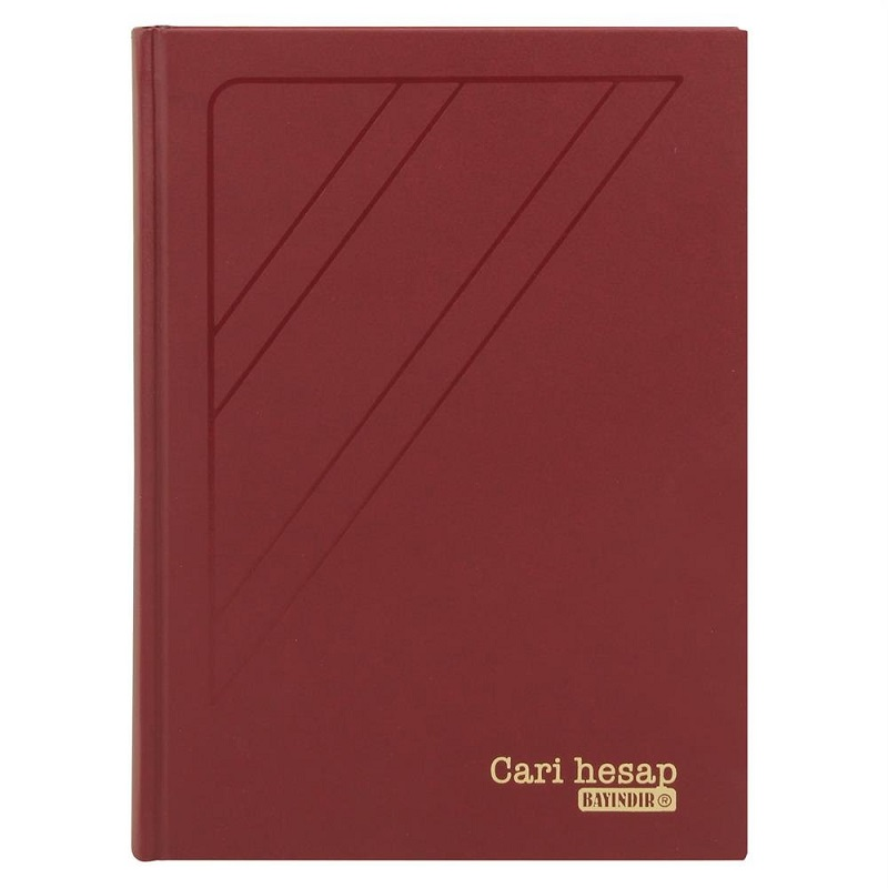 BAYINDIR CARİ HESAP DEFTERİ 20x28 120 YAPRAK DİK