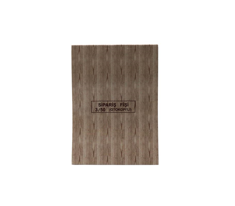 DİLMAN SİPARİŞ FİŞİ 3/50 2 NÜSHA OTOKOPİLİ