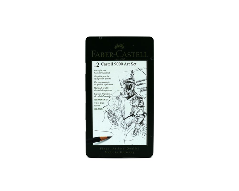 FABER 9000 (8B-2H ) DESİNG KURŞUN KALEM SET 119065