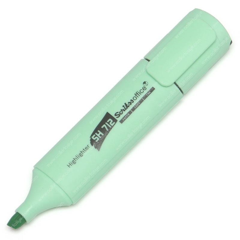 SCRİKSS SH 712 PASTEL YEŞİL FOSFORLU KALEM