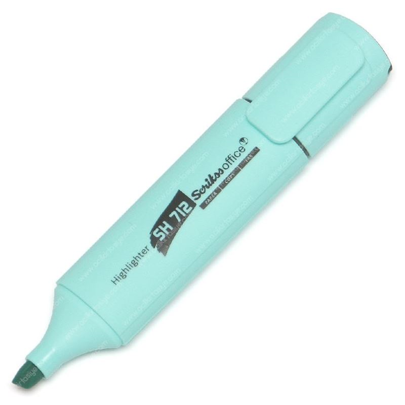 SCRİKSS SH 712 PASTEL TURKUAZ FOSFORLU KALEM