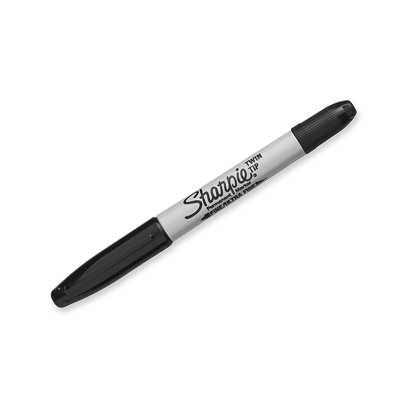 SHARPIE TWIN TİP SİYAH PERMANENT KALEM S0811100