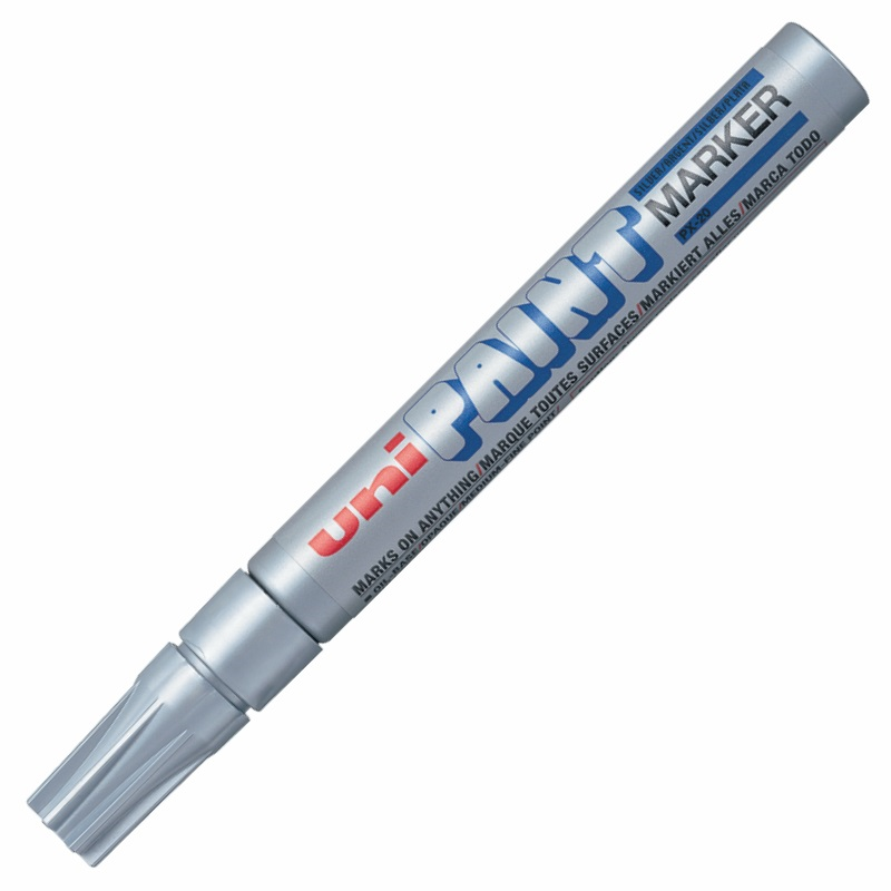 UNİ-BALL PX-20 L GÜMÜŞ PAINT MARKER