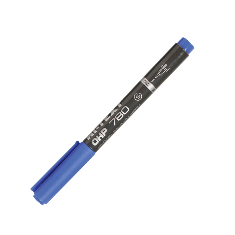 HI-TEXT S MAVİ ASETAT KALEMİ 780SM