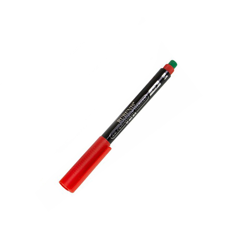 RUBENIS CD-M PERMANENT KALEM KIRMIZI SİLGİLİ TP-905-K