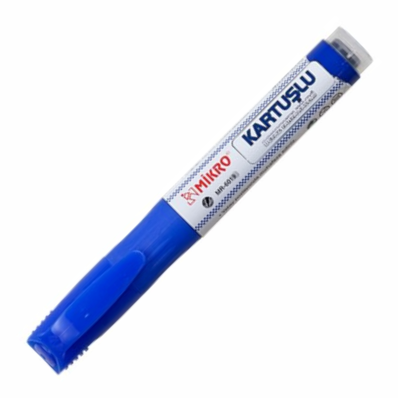 MİKRO MR-6019 KARTUŞLU MAVİ TAHTA KALEMİ