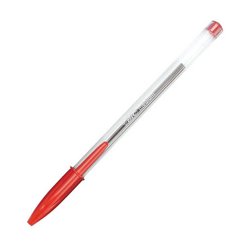 BİC CRISTAL 1.0 mm KIRMIZI TÜKENMEZ KALEM 847899