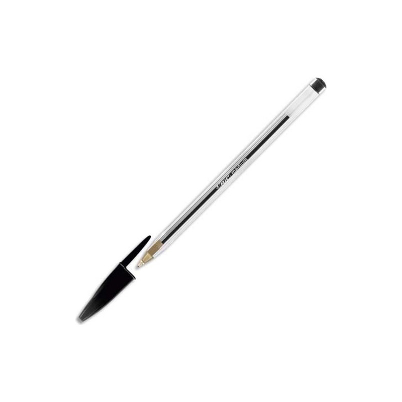 BİC CRISTAL 1.0 mm SİYAH TÜKENMEZ KALEM 847897