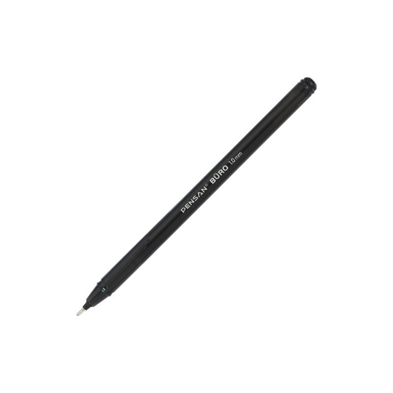 PENSAN 2270 BÜRO SİYAH TÜKENMEZ KALEM 1 mm