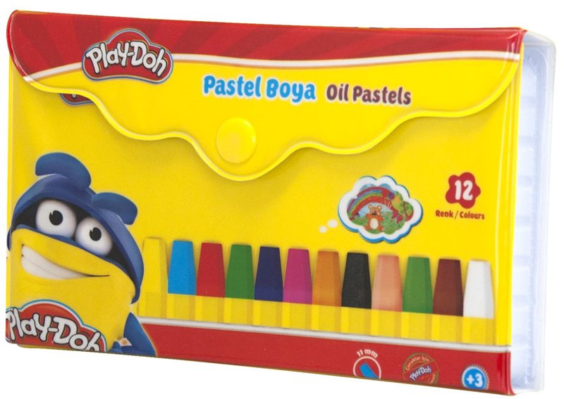 PLAY-DOH PASTEL BOYA ÇANTALI 12 RENK PA005