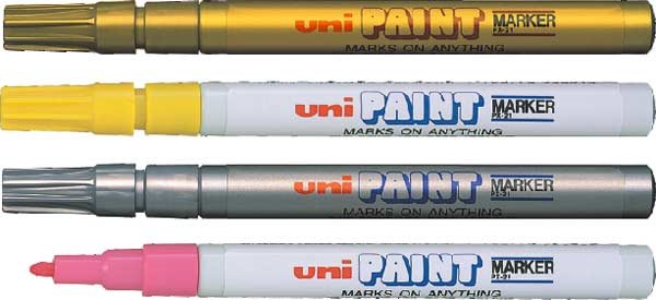 UNİ BOYAMA MARKÖRÜ PAINT PX-21 0.8-1.2 MAVİ
