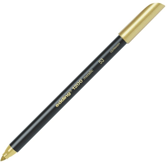 EDDING GRAFİK KALEMİ E-1200 METALİK ALTIN