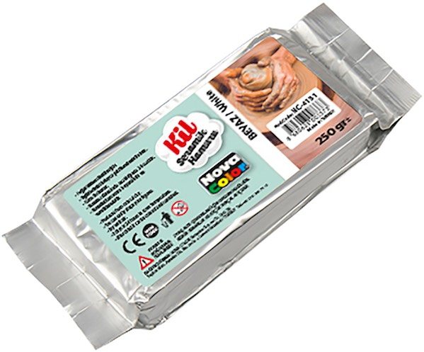 NOVA COLOR SERAMİK KİLİ 250 GR BEYAZ NC-4131