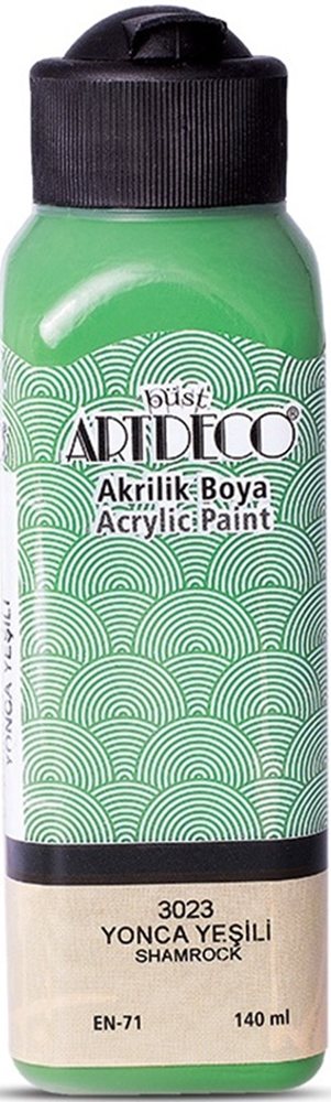 ARTDECO AKRİLİK BOYA 140 ML YONCA YEŞİLİ Y-070R-3023