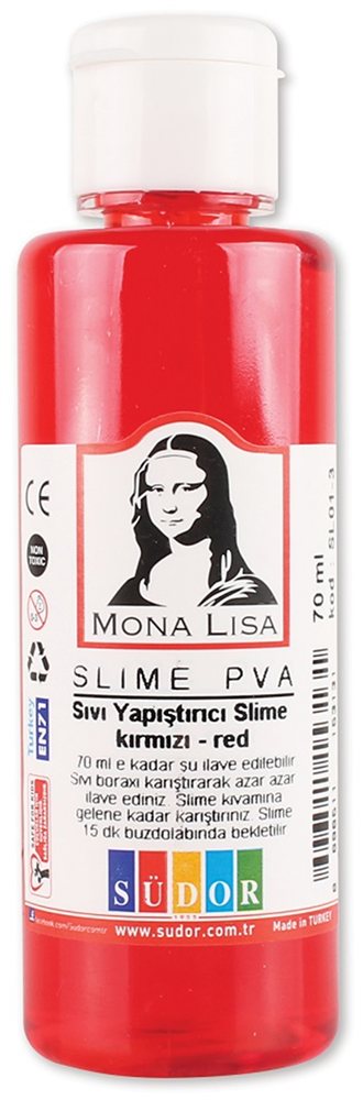SÜDOR SLIME 70 ML KIRMIZI SL01-3