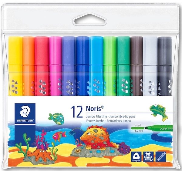 STAEDTLER KEÇELİ KALEM JUMBO ÜÇGEN 12Lİ 328-B WP12