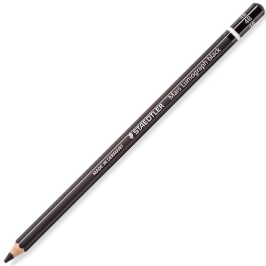 STAEDTLER KURŞUN KALEM DERECELİ MARS LUMOGRAPH BLACK 4B 100B-4B
