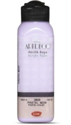 ARTDECO AKRİLİK BOYA PASTEL 140 ML MOR Y-070R-3808