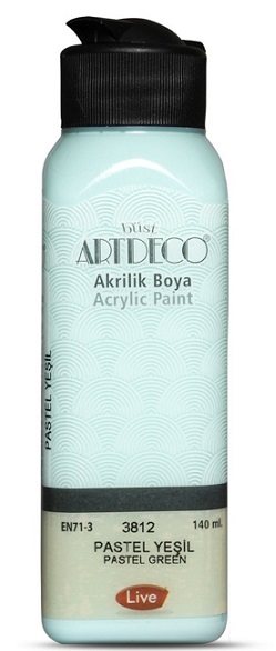 ARTDECO AKRİLİK BOYA PASTEL 140 ML YEŞİL Y-070R-3812
