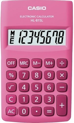 CASIO HESAP MAKİNESİ CEP TİPİ HL-815L-PK