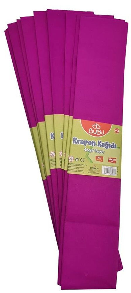 BU-BU KRAPON KAĞIDI MOR 10 LU KR0012