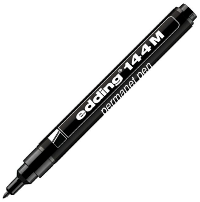 EDDING ASETAT KALEMİ E-144M SİYAH