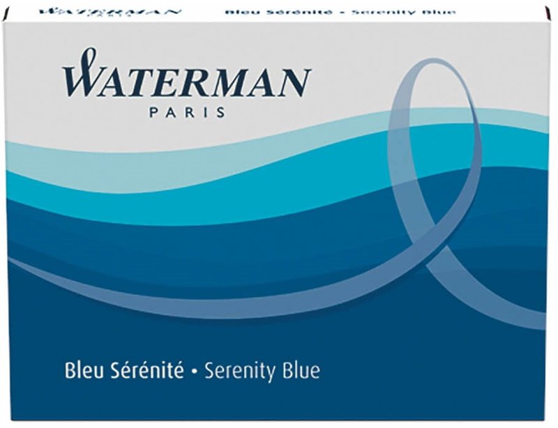 WATERMAN DOLMA KALEM KARTUŞU MAVİ 8 Lİ S0110860