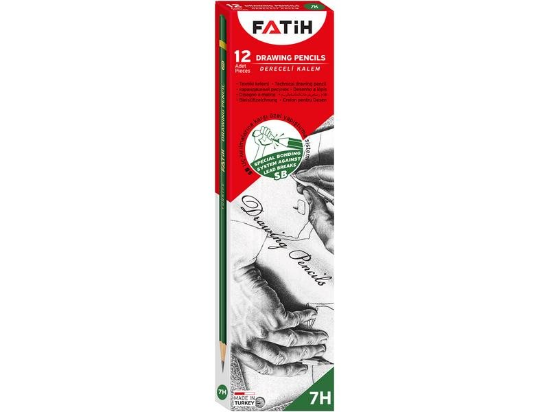 FATİH KURŞUN KALEM DERECELİ 7H 15116-15010