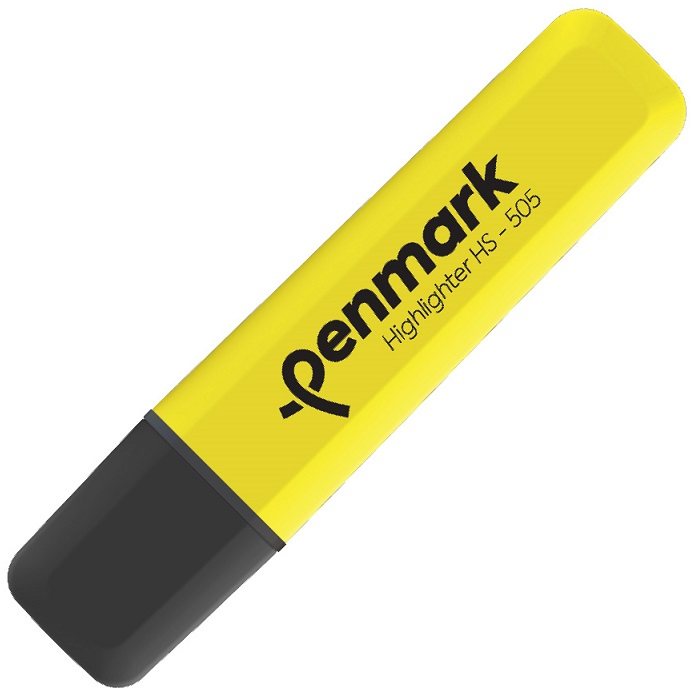 PENMARK FOSFORLU KALEM NEON SARI HS-505-01