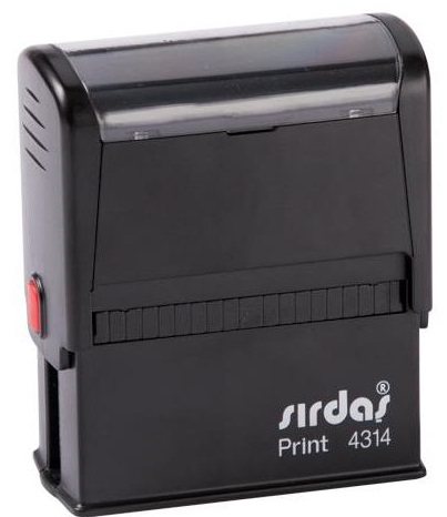 MOBİSTAMPS KAŞE 4314 MAVİ KEÇELİ