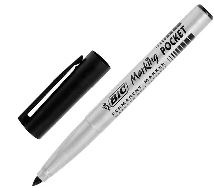 BIC PERMANENT MARKÖR POCKET SİYAH BLS. 8755921
