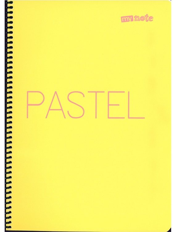 MYNOTE DEFTER FLEX PASTEL PP KAPAK SPİRALLİ A5 40 YP ÇİZGİLİ MFXPA-A540-Ç