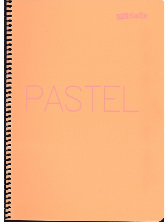 MYNOTE DEFTER FLEX PASTEL PP KAPAK SPİRALLİ A5 40 YP KARELİ MFXPA-A540-K
