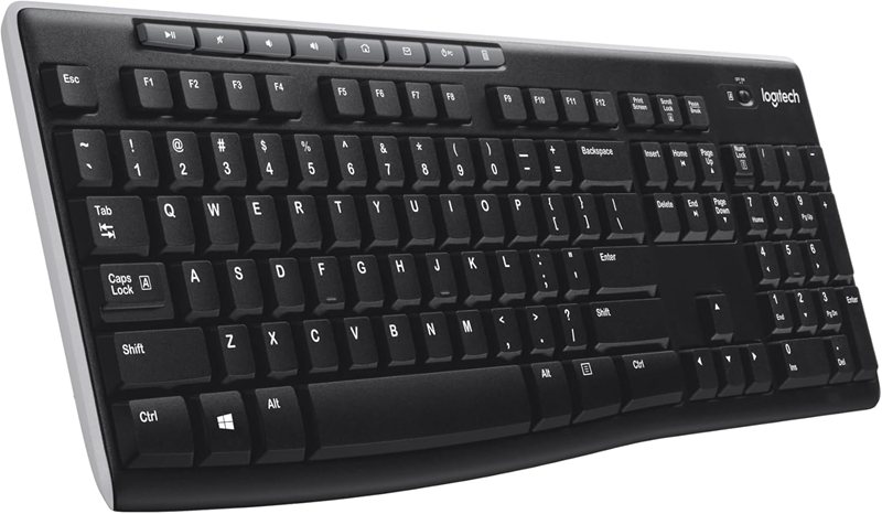 LOGITECH KLAVYE K270 KABLOSUZ SİYAH 920-003761