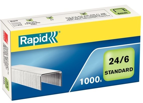 RAPID ZIMBA TELİ 24/6 1000 Lİ STANDART 24855600