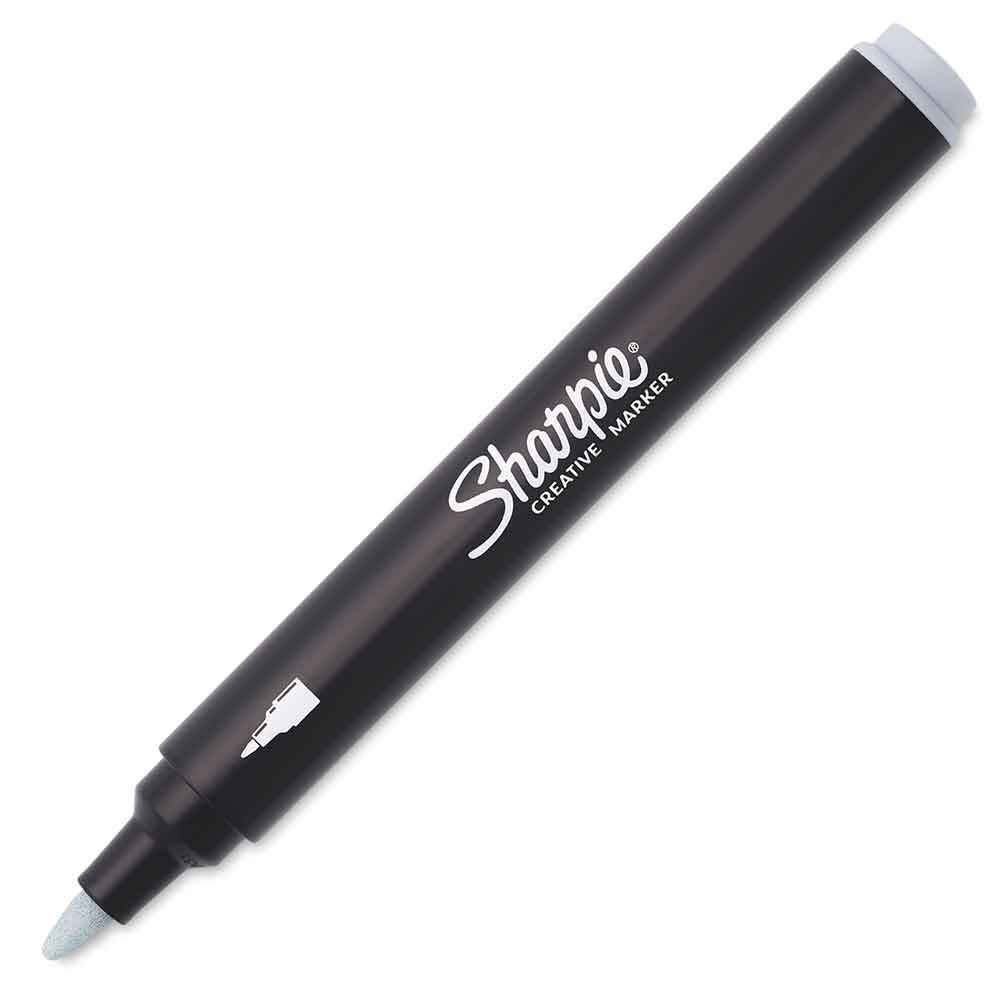 SHARPIE AKRİLİK MARKÖR YUVARLAK UÇ AÇIK GRİ 2218118