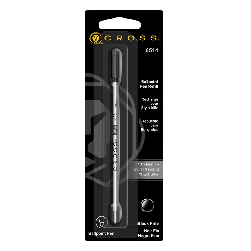 CROSS TÜKENMEZ KALEM REFİLİ FINE SİYAH 8514D
