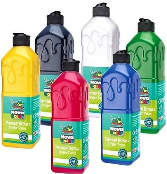 NOVA COLOR PARMAK BOYASI 180g 6 LI TAKIM NC-819