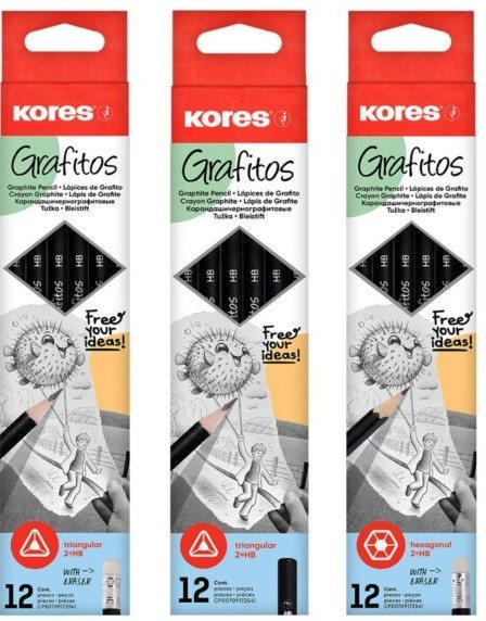 KORES KURŞUN KAL.SİLG.GRAFITOS HB 92300