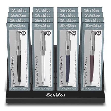 SCRIKSS TÜKENMEZ KALEM 77 16 LI STAND