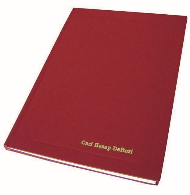 DİLMAN CARİ HESAP DEFTERİ CİLTLİ DİK 17x24 96 YP 1205