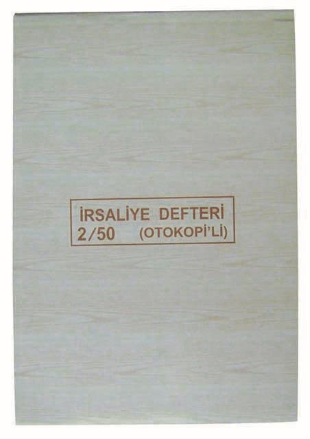 DİLMAN İRSALİYE DEFTERİ 2/50 2 NÜSHA 4114