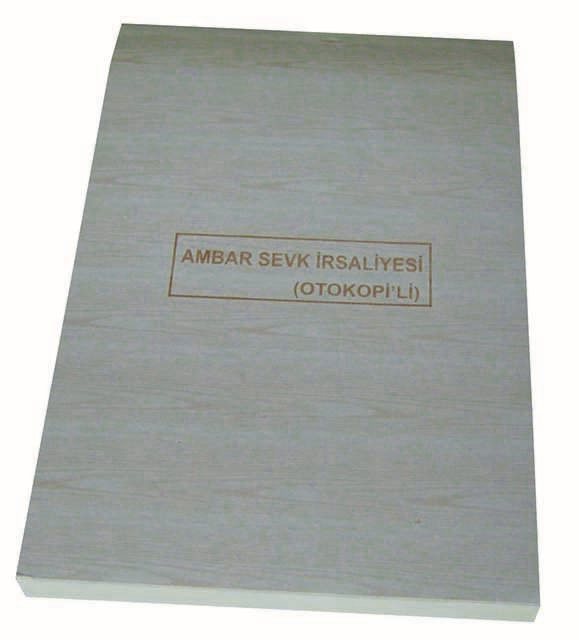 DİLMAN AMBAR SEVK İRSALİYESİ 2/50 3 NÜSHA 4131