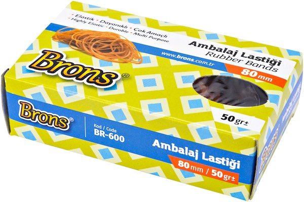 BRONS AMBALAJ LASTİĞİ 50g BR-600